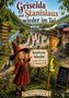 „Griselda und Stanislaus wieder im Tal“: Ein fröhliches Fest in einem Tal mit Menschen, Ständen und einem Plakat. , Buch