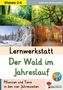 Klasse 2-4. Lernwerkstatt: Der Wald im Jahreslauf. Pflanzen und Tiere in den vier Jahreszeiten., Buch