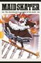 „MAIDSKATER: The skateboard is a symbol of the maid.“ Eine Maid skatet eine Treppe hinunter. Hochdynamische Szene., Buch