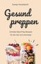 "Gesund preppen" von Svenja Hesselbarth. Zwei Gläser mit Müsli, Joghurt, Gemüse und Früchten. Aufschrift: "veggie+"., Buch
