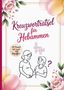 "Kreuzworträtsel für Hebammen" mit floralen Elementen, zwei Personen im Gespräch, eine schwanger., Buch
