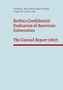 Titel: "Berlin's Confidential Evaluation of American Universities: The Conrad Report (1897)". Autoren: McClelland, Meyer, Zieren., Buch