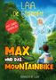 „Mit einem Kinderlied“. Oben „Laja, die Sternenfee“. Unten „Max und das Mountainbike“. Junge sitzt vor einer Fee., Buch