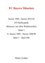 "FC Bayern München" in Rot, Statistiken von 1900 bis 2025/26, 219 Hallenspiele, Autor: Walter Grüber., Buch