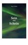 „Joan Fidelis“ oben, „Sein und Schein“ zentriert. Grünes Nordlicht am Nachthimmel., Buch