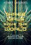 "THREE GIRLS SAVE THE WORLD. Lost and entwined in dreams just like our time." Abstrakte, dynamische Linienmuster., Buch