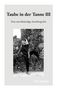 "Taube in der Tanne III. Eine unvollständige Autobiografie. Eva Tanner. Schwarz-Weiß-Foto einer Frau vor einer Mauer.", Buch