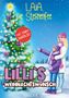 "LAJA die Sternenfee", "Mit einem Kinderlied", "Lilli's Weihnachtswunsch", Name unten. Illustration: Frau und Kind am Baum., Buch