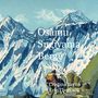 Text: „Osamu Sugiyama Berge“ und „Cristina Berna Eric Thomsen“. Illustration von Bergsteiger vor schneebedeckten Bergen., Buch