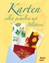 Karten selbst gestalten mit Blättern, Buch