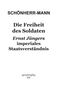 "Die Freiheit des Soldaten: Ernst Jüngers imperiales Staatsverständnis" von Schönherr-Mann. Griechische Schrift: "μετωνυμίες XIV".