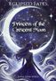 Text: "Eclipsed Fates", "Princess of the Crescent Moon", "Anna Lena Spiegl". Illustration: Frau vor leuchtendem Mond., Buch