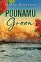 "Pounamu Green" von MaxSy Multerer, "Eine Liebe, so tiefgrün wie Jade". Illustration mit rotem Blütenzweig und Meer., Buch