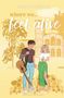 "ELBURY UNIVERSITY 3", "where we... feel alive". Illustration: Ein Mann mit Gitarre und eine Frau mit Getränk vor einem Gebäude., Buch