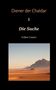 "Diener der Chaldar 1: Die Suche" von Volker Castor. Wüstenlandschaft mit Bergen im Hintergrund., Buch
