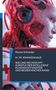 Buchtitel von Roman Schneider: "KI im Krankenhaus: Wie und wo man mit künstlicher Intelligenz Kliniken effizienter und besser machen kann." Eine Illustration eines humanoiden Roboters in Rottönen, teils mechanisch., Buch