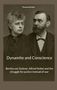 Thomas Schröter, "Dynamite and Conscience". Bertha von Suttner und Alfred Nobel, Kampf für Gerechtigkeit statt Krieg. Schwarz-Weiß-Foto., Buch