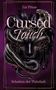 „Cursed Touch“, „Schatten der Wahrheit“, „Liz Prime“. Schwarze Maske mit Schlangendetails vor violettem Hintergrund., Buch