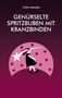 Text: "SVEN HIMMEN" und "GENÜRSELTE SPRITZBUBEN MIT KRANZBINDEN". Illustration: Kind mit Stern und Kreisen auf rosa Hintergrund., Buch
