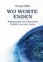 Serap Gülüc, "WO WORTE ENDEN", Begegnungen am Lebensende erzählt von einer Ärztin. Blaues, abstraktes Muster., Buch