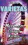 Text: "Varietas", "Mord auf der Cranger Kirmes", "Mandy Roheger". Hintergrund: Ein großes beleuchtetes Riesenrad., Buch