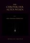 Titel: "Die Chronik der Alten Wesen". Untertitel: "Band I: Der Atem des Ursprungs". Autor: Marcus Skupin. Dunkler Hintergrund., Buch