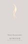 Text: Nikos Kazantzakis, ASKESE, Salvatores Dei. Eine stilisierte Flamme auf grauem Hintergrund., Buch