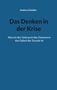 Blauer Hintergrund, weiße und schwarze Schrift. Titel: "Das Denken in der Krise". Autor: Andrea Schüller., Buch