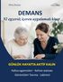 Buchtitel: "DEMANS: 92 egzersiz içeren uygulamalı kitap". Zwei Frauen lesen zusammen an einem Tisch., Buch
