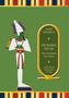 Text: "ANKE DIETRICH, DIE BARKE DES RE, Das Geschenk des Osiris, Erster Band der Roman-Trilogie." Eine ägyptische Gottheit., Buch