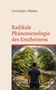 "Radikale Phänomenologie des Erscheinens" von Christoph J. Walder zeigt einen Mann am Waldbach., Buch