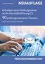"Schreiben einer Stellungnahme an die Geschäftsführung C1. Tastatur, Hände, digitale Symbole, Hintergrund blau.", Buch
