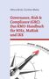 Titel: "Governance, Risk & Compliance (GRC)...". Autor: Alfons Bridi, Günther Blaha. Unten Kompass mit rotem Pfeil., Buch