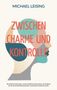 "Michael Leising: Zwischen Charme und Kontrolle. Illustration: Bunte menschliche Silhouette aus geometrischen Formen.", Buch