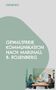 Titel: Gewaltfreie Kommunikation nach Marshall B. Rosenberg. Unten sitzen zwei Personen an einem Tisch., Buch