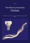 Text: "Outlawin", "The Path of a Humanity Outlaw", "With Wisdom, Compassion, and 35 Years of Social Alchemy Against a Blind System." Darunter ein weißer Elefant und goldene Lichtwirbel auf dunkelblauem Hintergrund., Buch