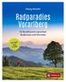 "Radparadies Vorarlberg – 55 Rundtouren. Für Rad und E-Bike. Ein Radfahrer in hügeliger Landschaft bei Sonnenuntergang.", Buch