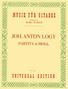 Johann Anton Logy: Partita A-Moll, Noten