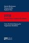 Titel: FFH Fauna-Flora-Habitat-Richtlinie. Autoren: Martin Bleckmann, Thomas Koller, Raphael Mair. Dunkelblaues Design mit rotem Streifen., Buch