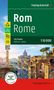 Text: "Rom Rome, City Pocket, Zentrum Centre, 1:10 000, WASSER- UND REISSFEST." Ruinen vor blauem Himmel.
