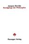 Jacques Derrida: Randgänge der Philosophie, Buch