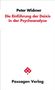 "Peter Widmer: Die Einführung der Deixis in der Psychoanalyse" steht oben, darunter ein Logo, unten "Passagen Verlag"., Buch