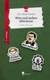 "Wien und andere Albträume." Illustrationen: Ein Mann, Kaffee und Riesenrad mit Sprüchen: "Was wolln's?!", "G'scheit entspannen.", Buch