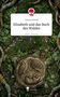 Buchtitel und Autor: "Elisabeth und das Buch des Waldes" von Varena Schmid; Illustration mit Eule, Igel und Dachs im Wald., Buch