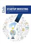„STARTUP INVESTING“ von Artner, Kreutzer. Illustration: Hand legt Münze in Glühbirne, umgeben von Geschäftssymbolen., Buch
