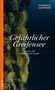 Titel: Gefährlicher Greifensee. Autor: Gabriela Kasperski. Aerialansicht eines Sees mit angrenzendem Wald., Buch