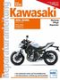 Text Werbung für Reparaturanleitung: Kawasaki Z650, Z650RS. Bild eines Motorrads von der Seite., Buch