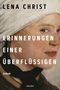 "Lena Christ: Erinnerungen einer Überflüssigen. Roman. Anaconda. Gemälde eines Gesichts mit weißer Kopfbedeckung.", Buch