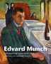 Edvard Munch, Selbstporträt beim Wein 1906. Ein Mann sitzt nachdenklich an einem Tisch mit einer Flasche Wein., Buch