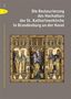 Text: "Die Restaurierung des Hochaltars der St. Katharinenkirche in Brandenburg an der Havel." Abbildung eines Altars., Buch